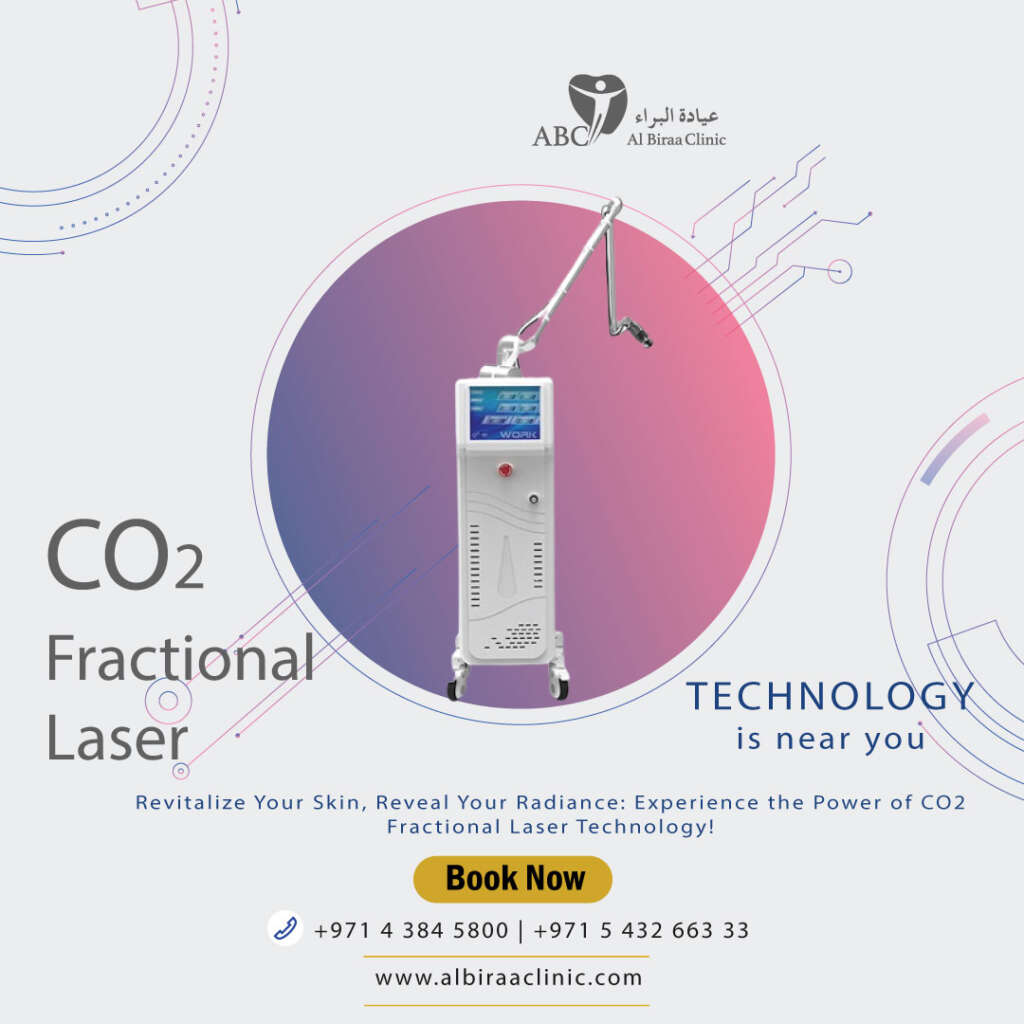 Carbon dioxide Fractional Laser Treatment Dubai