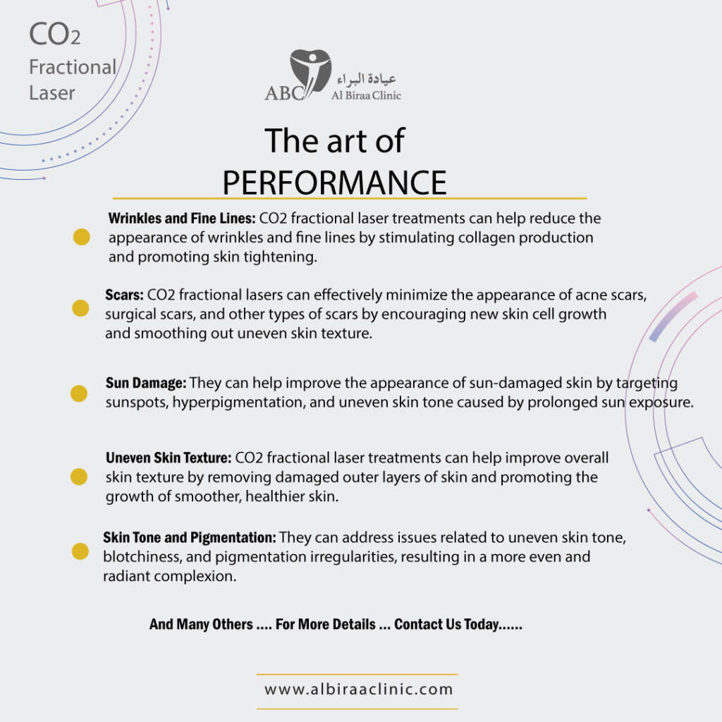 Key Benefits of CO2 laser treatment Dubai