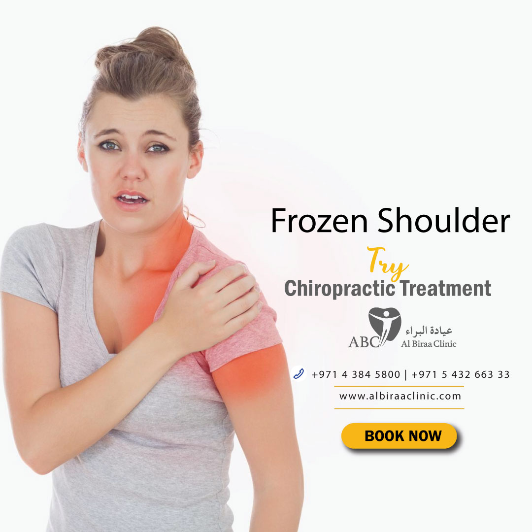 Frozen Shoulder Pain Treatment Dr. Raslan Chiropractor Dubai