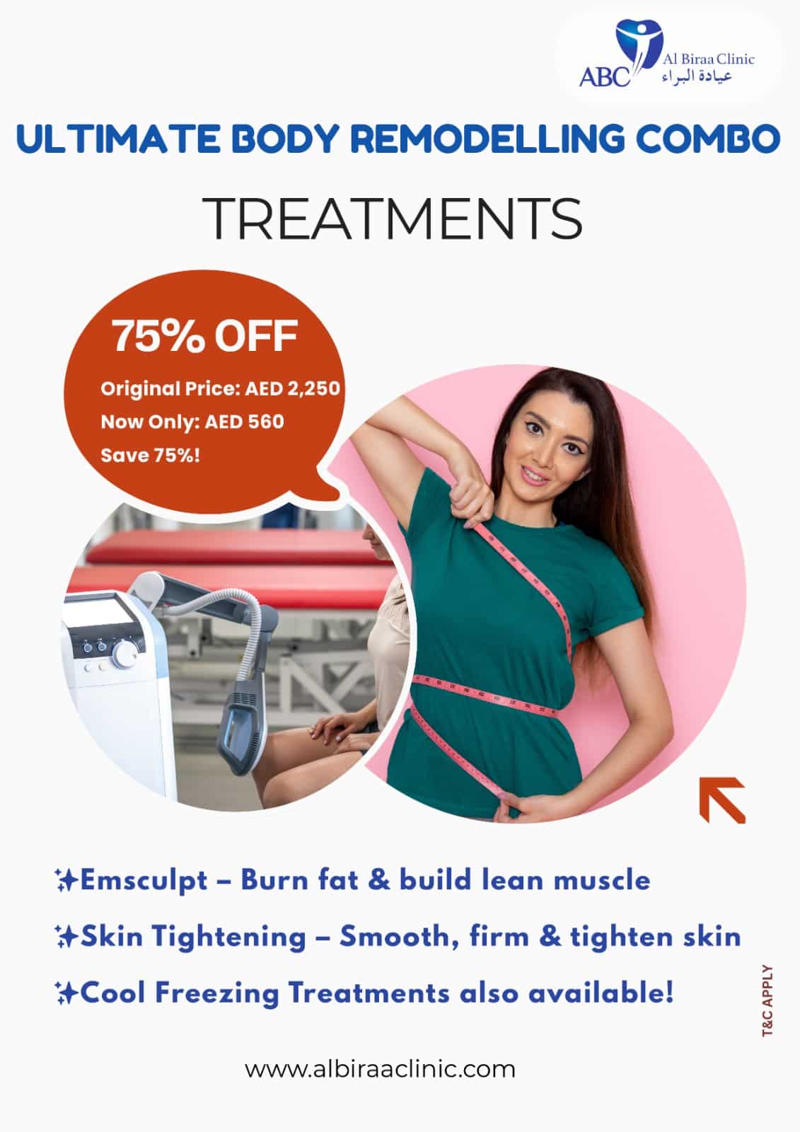 ULTIMATE BODY REMODELLING COMBO OFFER